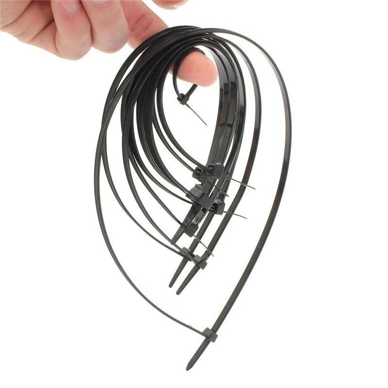 100Pcs/pack 2.5*150mm Colorful Factory Standard Self-locking Plastic Nylon Cable Ties