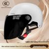High-Quality National Standard Certified Unisex Electric Vehicle Helmet - Winter-Ready, Windproof, Warm, and Safe for Motorcyclists