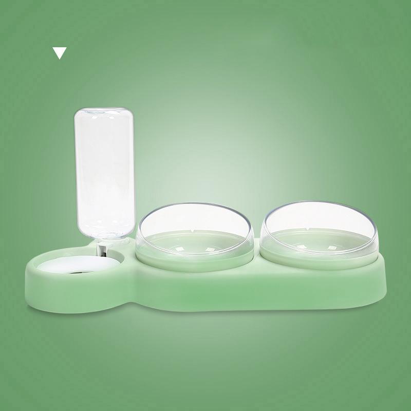 

Кормушка для улиток 3-в-1, защита окружающей среды, пищевой безопасный материал, миска для воды, роскошная миска для домашних животных, три миски зелёный