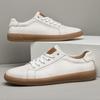 Fashion Genuine Leather Men Casual Shoes Comfortable Tenis Masculino Non-Slip Outdoor Skateboard Footwear Leisure Walk Sneakers Trainers