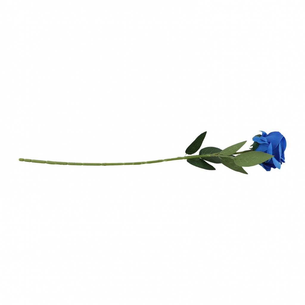 Realistic Single Rose Artificial Flower for Living Room and Event Arrangement