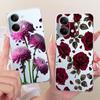 Flower Butterfly Luxury Girly Fashion Casing For Xiaomi Poco X8 Pro Max / Redmi Turbo 5 Max Phone Case Soft Clear Silicone Cover