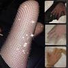 1 Pair Fishnet Diamond Pantyhose for Women Party Tight Sexy Fashion Shiny Net Tights Female Slim Rhinestone Mesh Stocking Tights