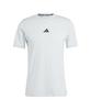 Adidas JRZ44 Short Sleeve Hello Size Men's T-Shirt, Blue/Black (IT2128), J/M