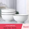 Nordic Cream Style Ceramic Dinnerware Set