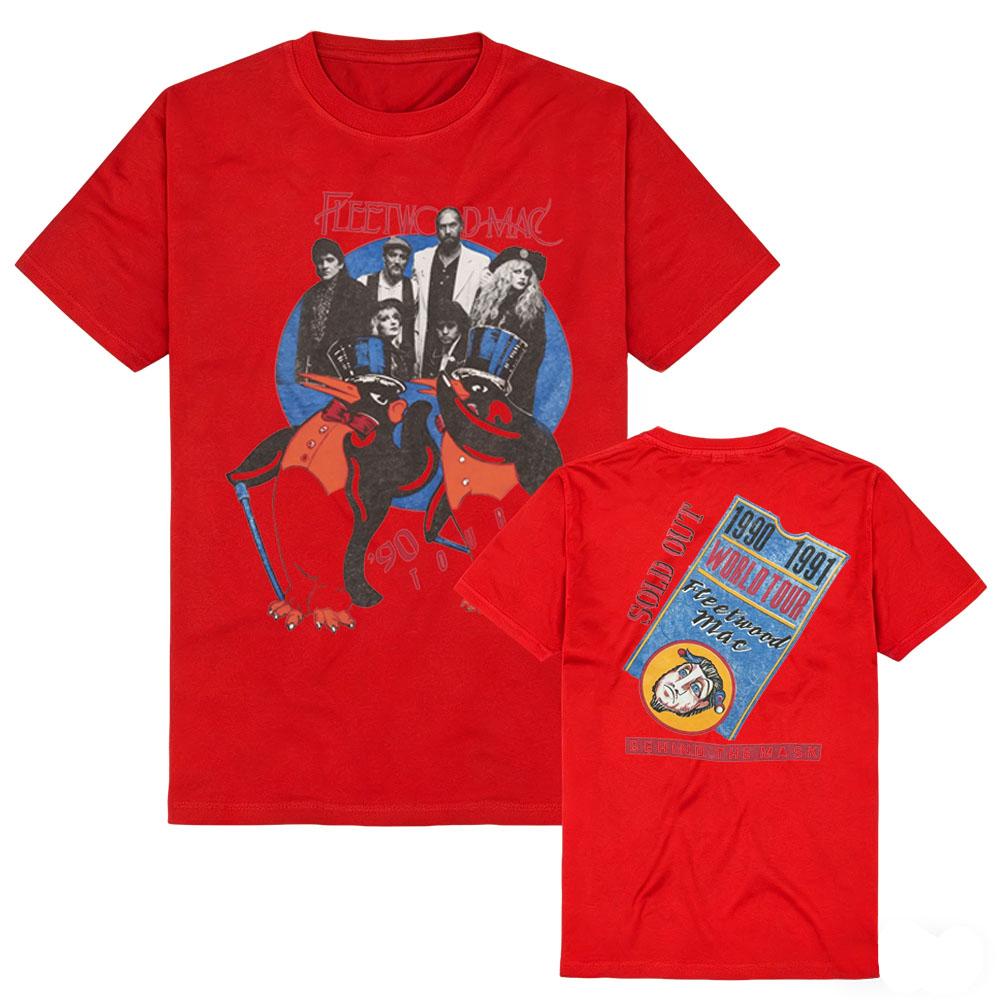 Fleetwood Mac T-Shirt 90s Vintage Rock Graphic Tee Pop Art Retro Streetwear Soft Pure Cotton Unisex Tee Top