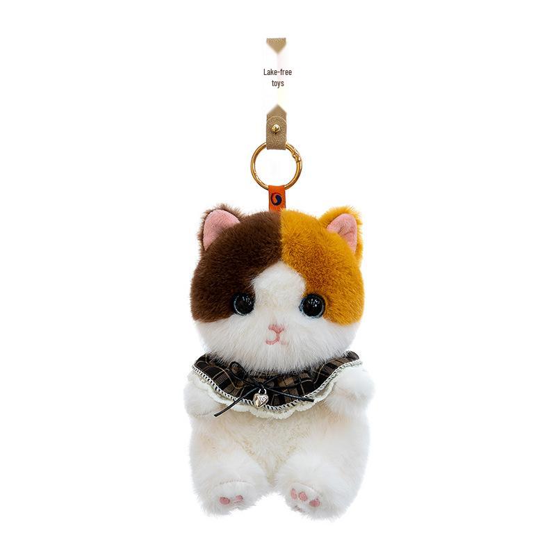 Calico Cat Plush Toy - Stress Relief Desk Companion and Gift for All Ages