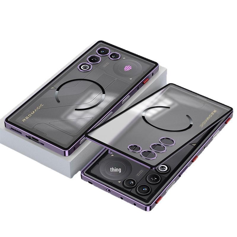 Custodia Raffreddamento Magnetico Red Magic 11 Air: Bottone a pressione in metallo, Piastra posteriore anti-usura e antigraffio