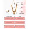 Jewellery Set For Women | Ethnic  Long Necklace Set for Women | Traditional Temple Jewellery Sets For Girls | Birthday Gift for Girls & Women