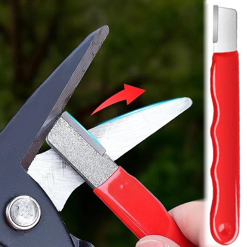 Portable Knife Sharpener,Carbide Sharpener,Handheld Portable Grinding Stone Fast Outdoor Scissors Grinding Tool Multi Functional Outdoor Knife
