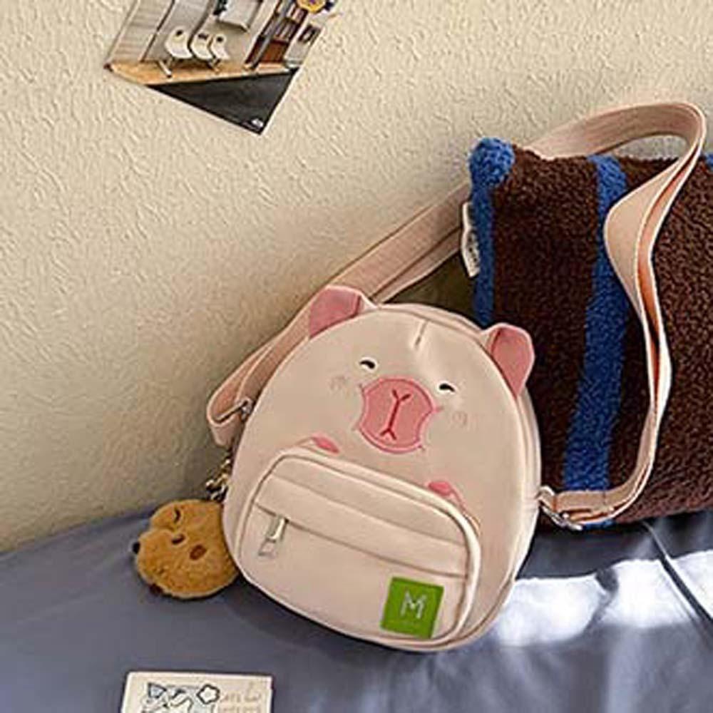 Large Capacity Capybara Nylon Bag Plush Doll Pendant Creative Crossbody Bag  Friends