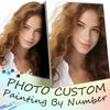 PhotoCustom Painting By Numbers Kits For Adults Photos Of Couples And Animals Picture On Numbers Diy Gift For Home Decor