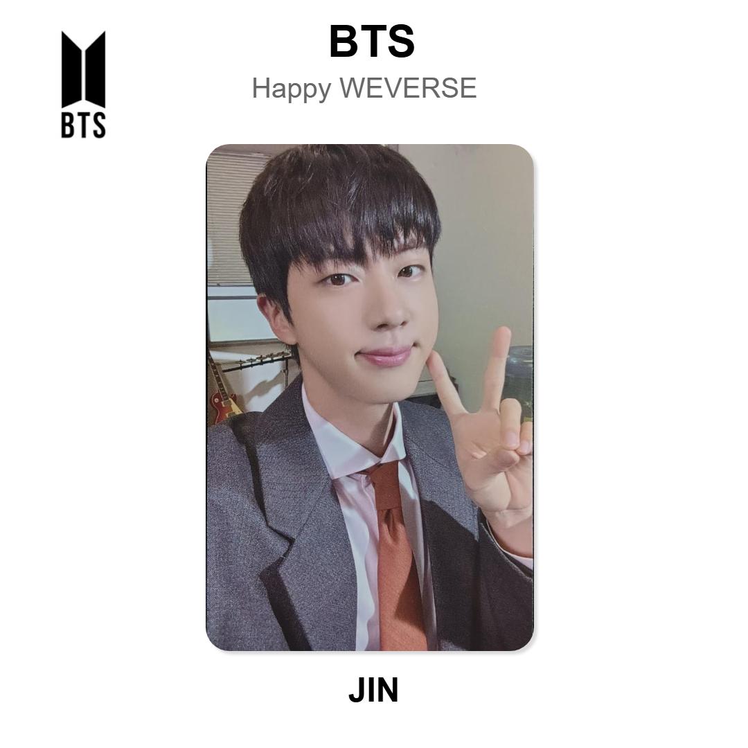 BTS Happy WEVERSE Official Photocard Jin 06