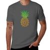 Pineapple Football T-Shirt Cute Tops Anime Tshirt Mens T Shirts Top Quality