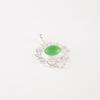 Green Cat's Eye Gemstone 925 Fine Silver Jewelry Handmade Chain Pendant For Gift CP-1-44