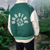 Li-Ning Badfive Sports Basketball Series Three-Dimensional Cut Loose Color-Block Jacket Men Jacket Green AJMS021-2