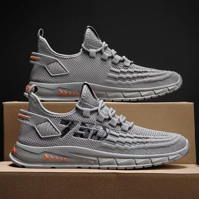 2025 Summer Men's Breathable Mesh Sneakers - Lightweight, Non-slip, Soft-Soled, Fashionable & Trendy Casual Shoes