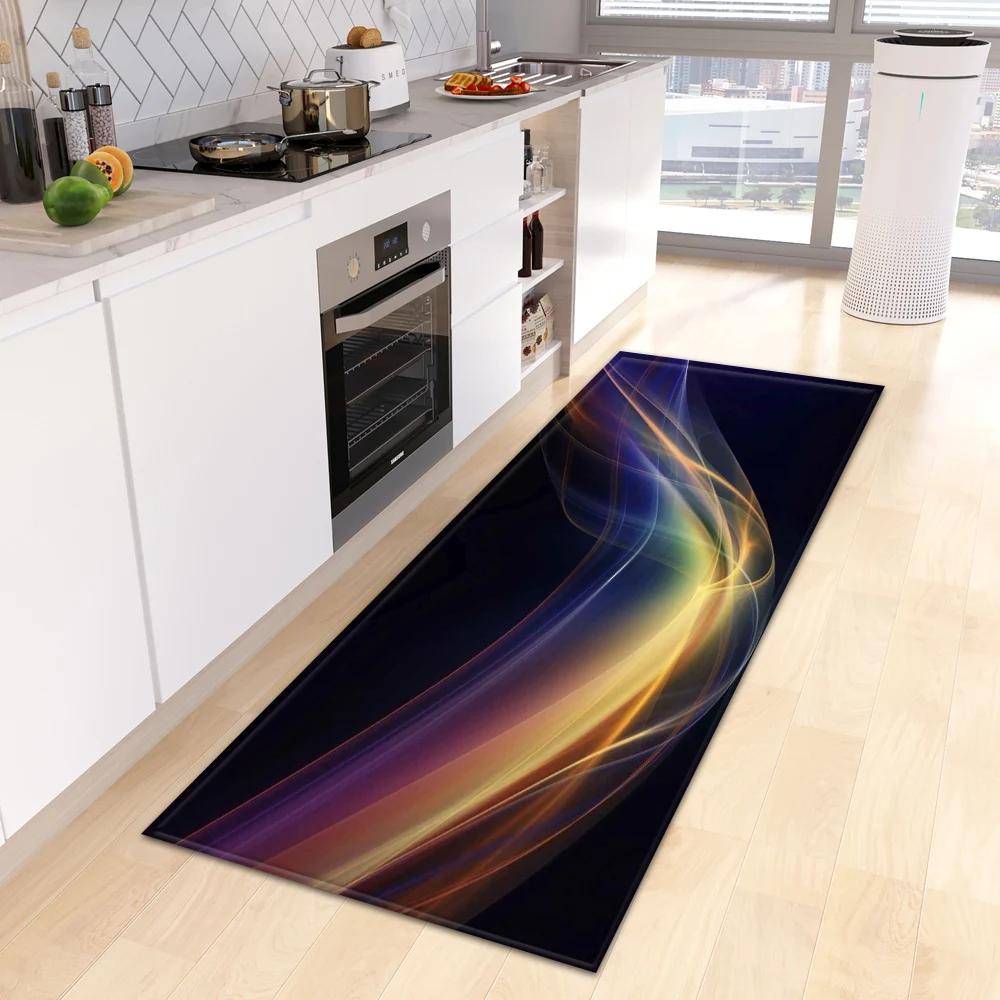 Kitchen Foot Mat Home Entrance DoorMat Living Room Children Bedroom Floor Decor 3D Carpet Balcony Hallway Bath Door Non-Slip Rug