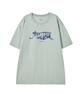 MAKEITTO [Fish Lettering] Crew Neck Tee_Mint