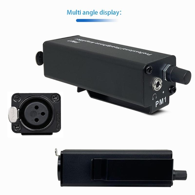 Convenient 3.5mm Headphone Amplifier Adapter No Interferences HiFi Sound for High Fidelitys Sound Experience