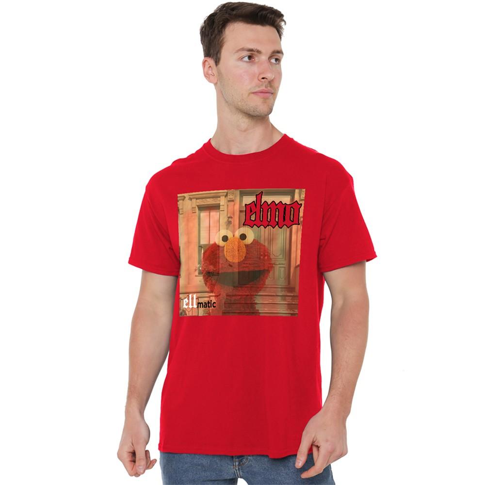 Sesame Street Ellmatic T-Shirt S-4XL Red S