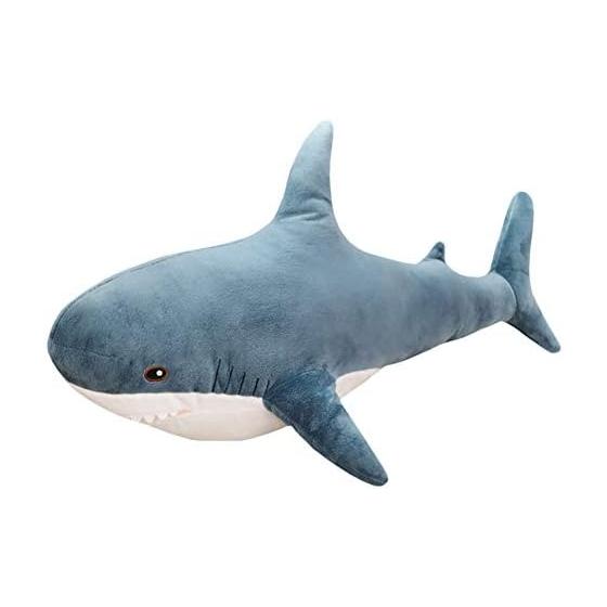 Bidason Shark Improved Plush Shark Body Pillow Shark Toy Body Pillow Celebration (70CM)