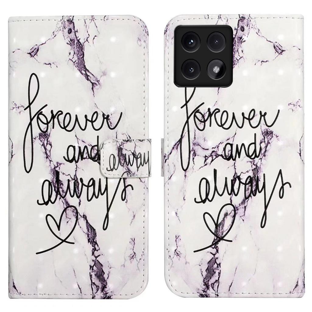 For Xiaomi 14T Case 3D Creative Pattern PU Leather Stand Phone Cover