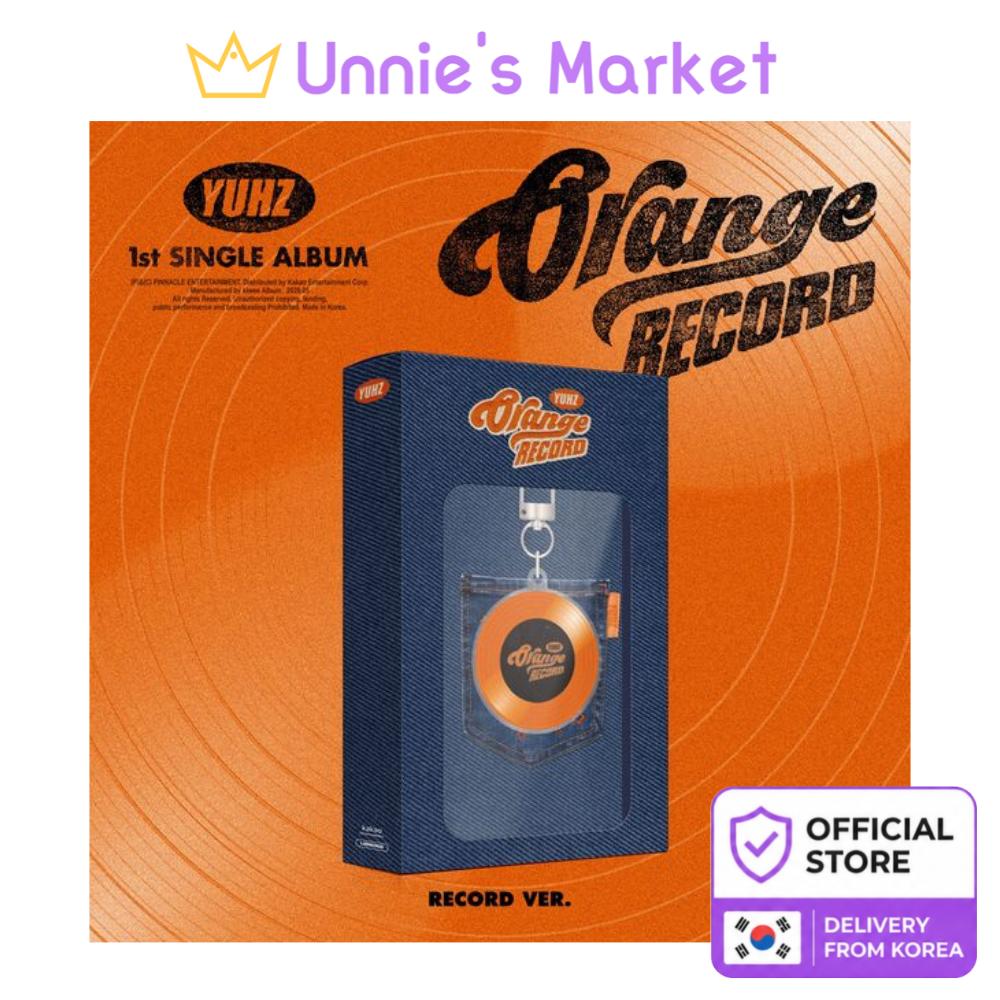 YUHZ Первый сингл-альбом [Orange Record] Запись версия. (Альбом Kiwee) + Бесплатный подарок kiwee ver. (CD X)