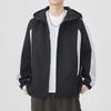 Double-sided Jacket for Men with Hooded Spring and Autumn New Casual Men's Trendy Youth Jacket