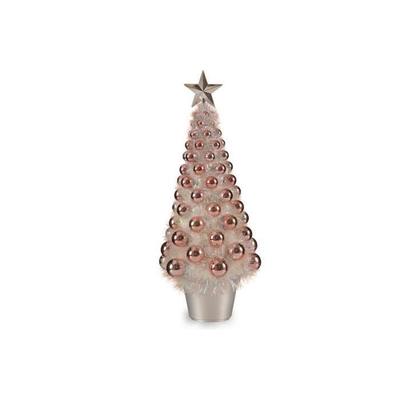 Christmas Tree - Iridescent - Pink - 21.5 X 51 X 21.5 Cm - Polypropylene Plastic