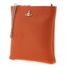 Vivienne Westwood Saffiano Square Chain Crossbody Bag 51030010 L001n F401