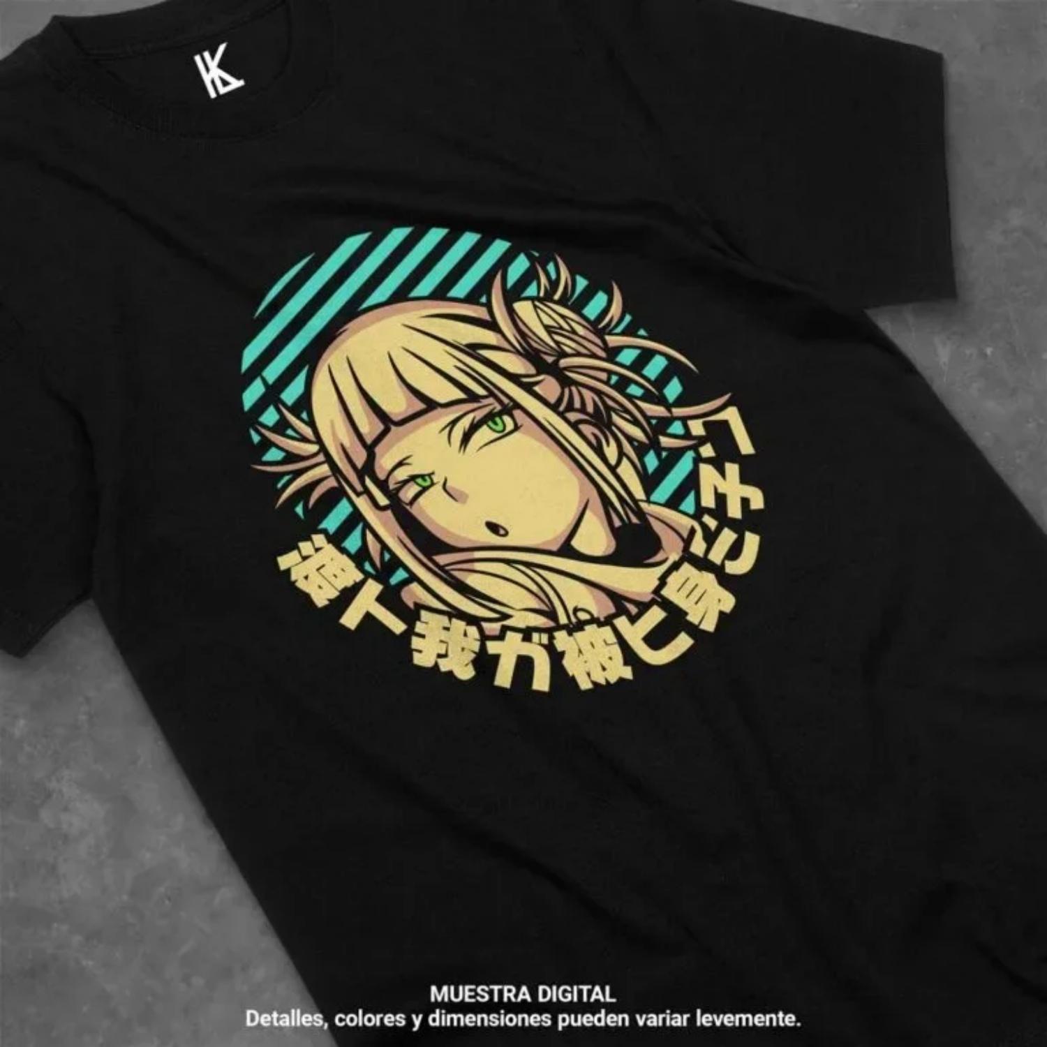 

Футболка Himiko Toga V6 Винтажная Специальная Унисекс Футболка Аниме Футболка, Мягкая Футболка Все Размеры S чёрный