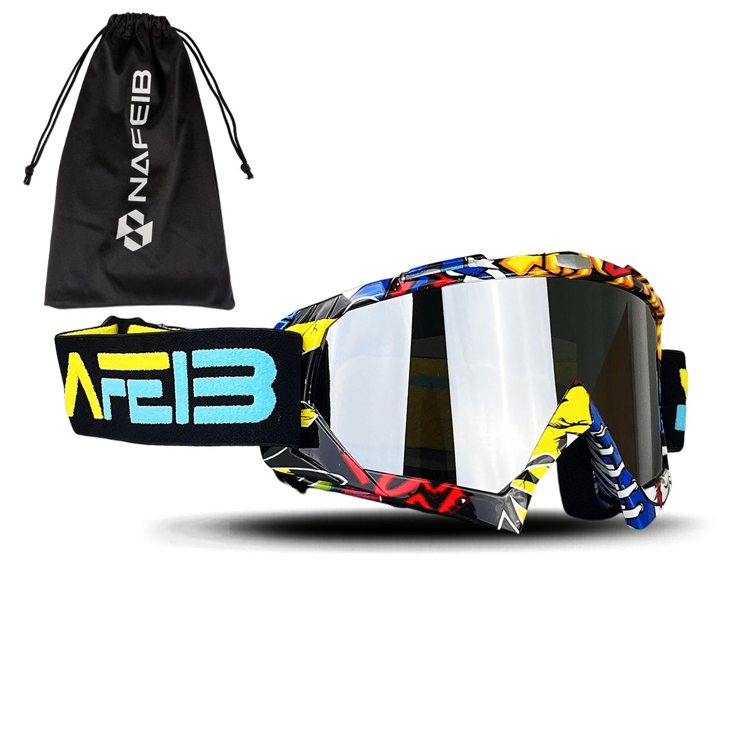 

Off-road Goggles Motocross Glasses MX MTB ATV Helmet Glasses Windproof Protection Skiing Cycling Racing Goggles Breathable