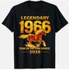 1966 Ugninio Žirgo Metų Gimtadienio Kinų Zodiako Unisex Marškinėliai