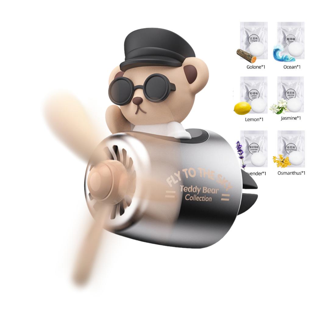 

6 сменных картриджей для автомобильного освежителя воздуха - вращающийся автомобильный освежитель воздуха Pilot Bear Fits 6pk refills