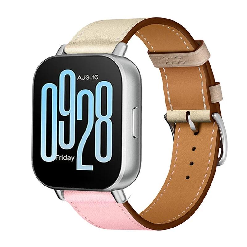 Leather Bracelet Loop For Realme Watch 5 Wrist Strap Accessories 22mm Correa For Realme Watch S2/3 3Pro S SPro/2 2 Pro Watchband