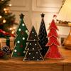 3/4/5pcs Self-Standing Snowflake Party Table Centerpiece Tabletop Xmas Tree for Dining Table