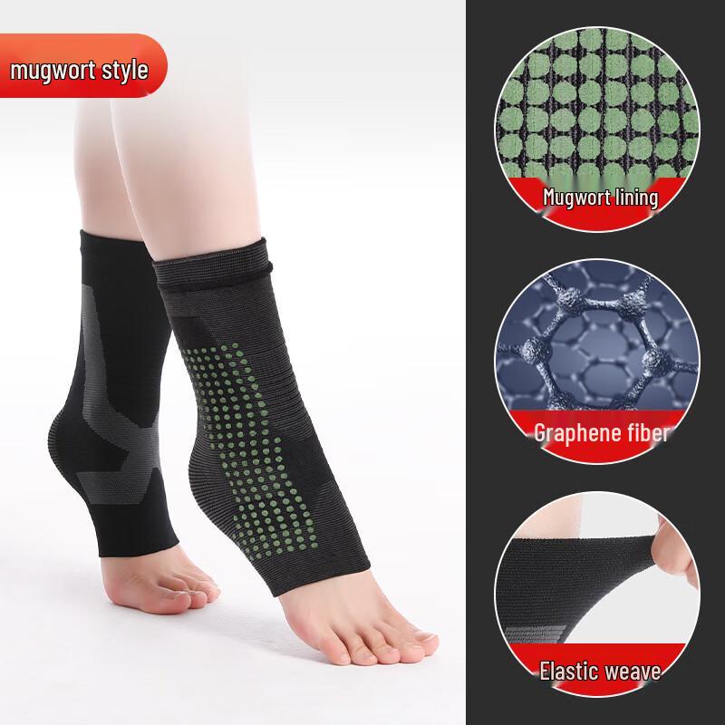 Tingbai Graphene Knitted Winter Warm Ankle Support S-XL