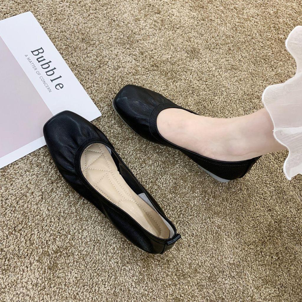 2025 Women's Soft Leather Moccasins - Versatile Flat Shoes for Spring & Autumn