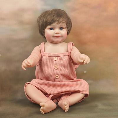 Poupée Reborn Maddie de 50 cm, corps entier en silicone, peinture détaillée à la main avec veines visibles, jouet réaliste en 3D