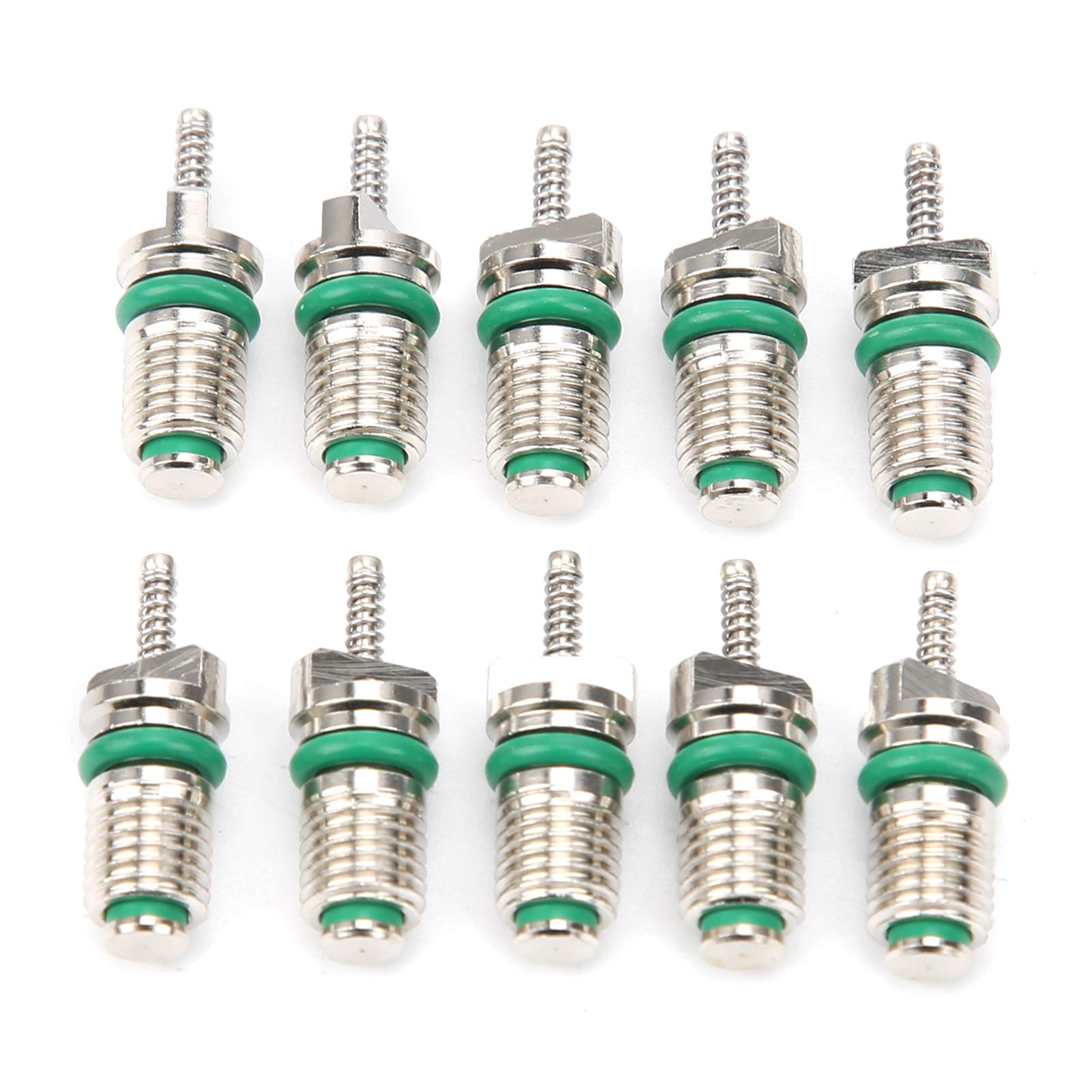 

KIMISS Air Conditioner Car Valve Core Accessories, R134A for 10pcs Car Air Conditioner Valve Core High Pressure Resistant normal