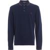 Polo Embroidered Pony Logo Pullover Long Sleeve Polo Shirt Men Tops 710760127-001