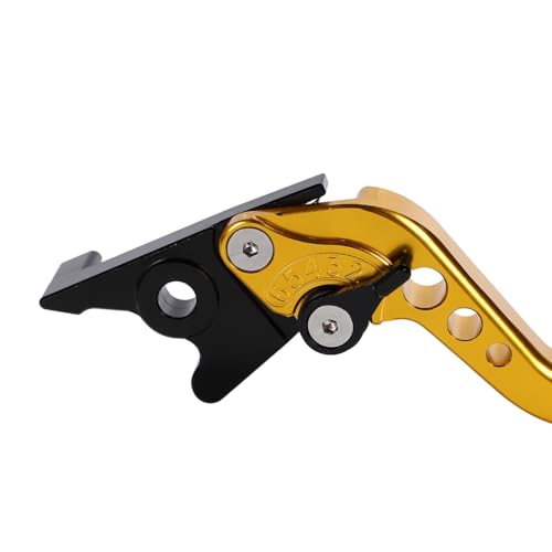 nakira Brake Clutch Lever Set Ninja250 Ninja400 Z250 Z400 Versys-X250 (Gold)