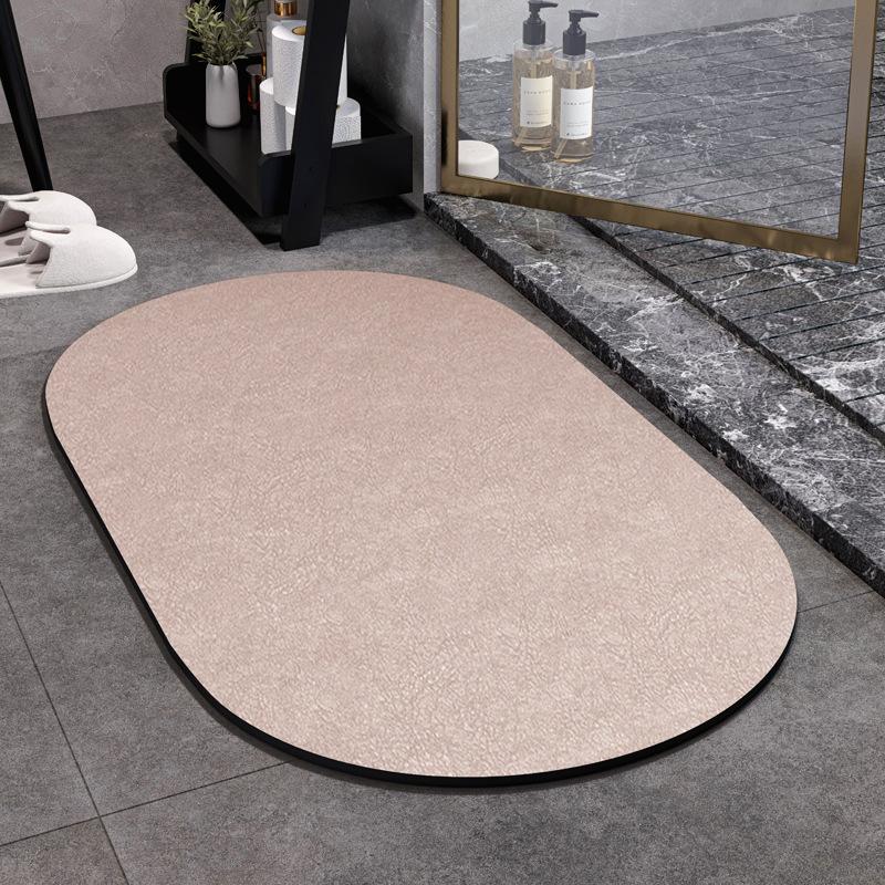 Alfombra de Diatomita para Puerta de Entrada Resistente a la Suciedad Alfombra Antideslizante para Baño Pavimento y Absorbente Alfombra de Suelo Alfombra para Pies de Entrada Resistente a la Suciedad