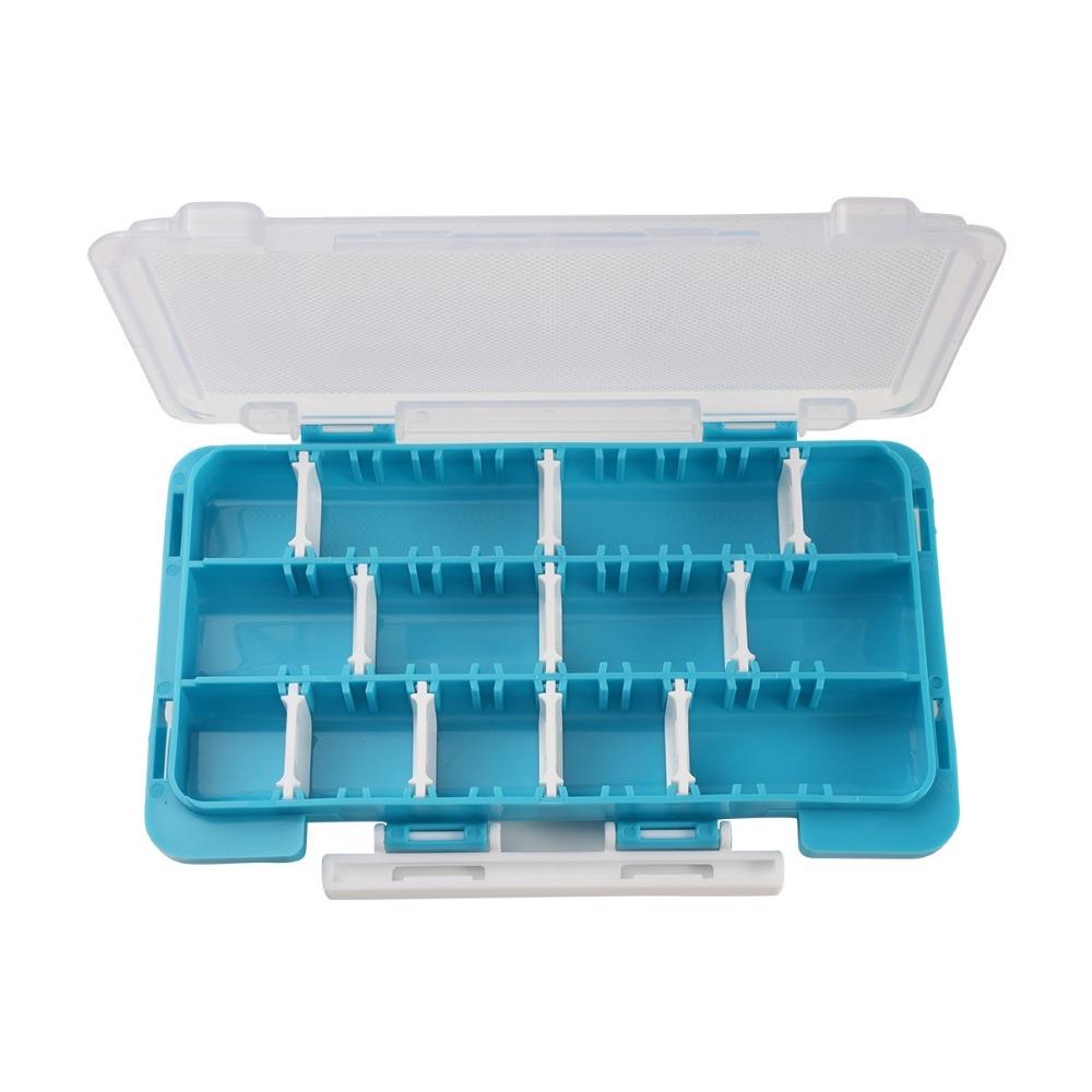 Double Side Fishing Tackle Box Assembled Design Spinner Lure Fishing Accessories Storage Box Fake Bait Box Carp Fishing