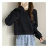 Navava Cropped Long Sleeve Solid T shirT nT1936