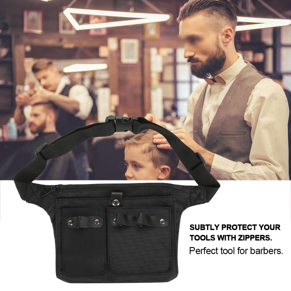 Professional Hairdressing Tool Pouch Bag Hair Scissor Comb Container Waist Belt