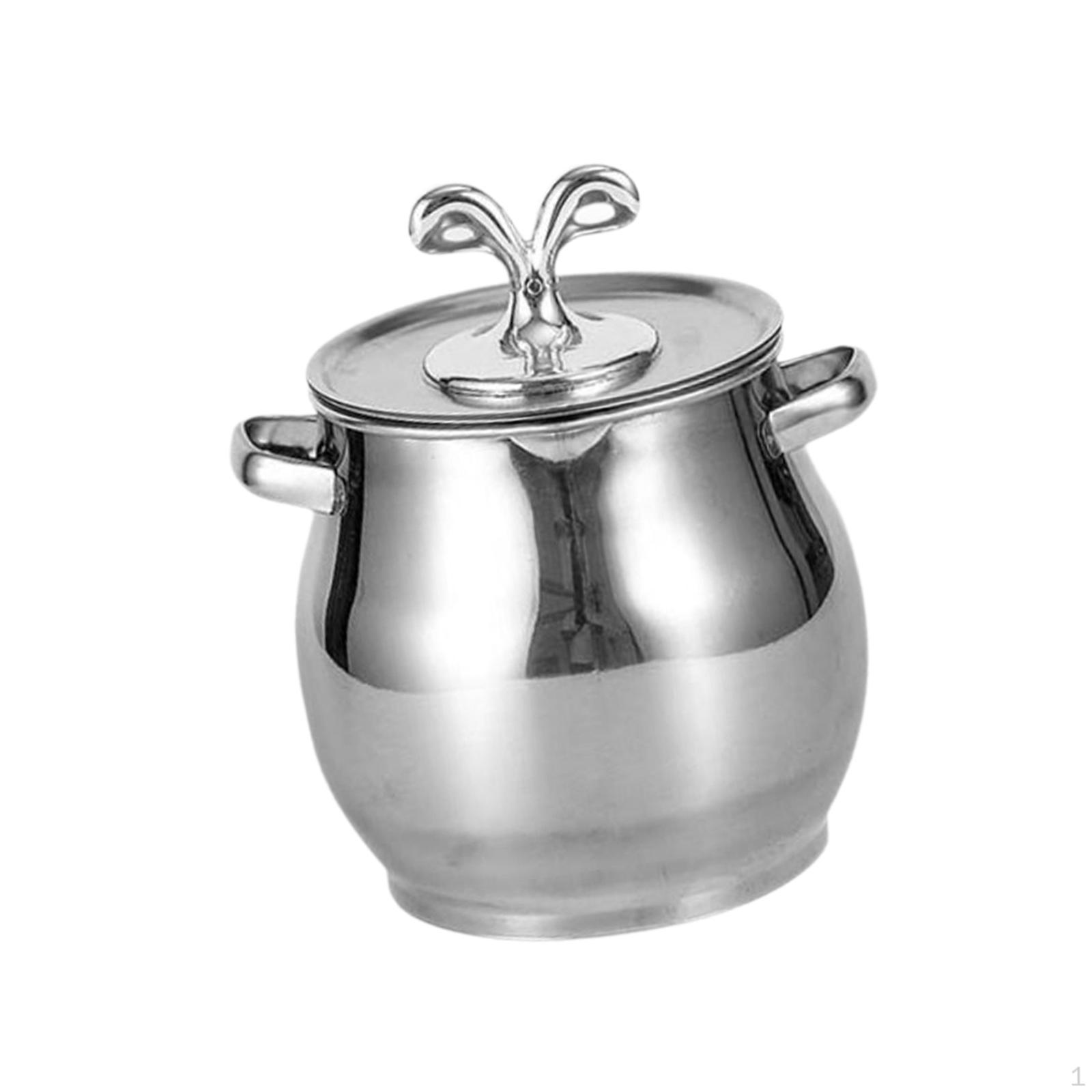 

Контейнер Банка Многофункциональный Большой Вместимости Горшок-Ситечко для Масла для Готовки Кемпинга Кухни 1.5 L 10cmx18cm