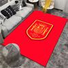 Roter Teppich mit Spanien-Emblem-Design, Wappen mit Krone, RFEF-Logo, 1909 Geeignet als Anti-Rutsch-Matte für Wohnzimmer, Schlafzimmer, Sofas