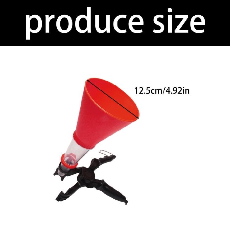 Car Engine Oil Funnel Fast Clamp Oil Change Tool Easy to Operate Auto Locking Structure Auto Engine Oil Filling Funnel